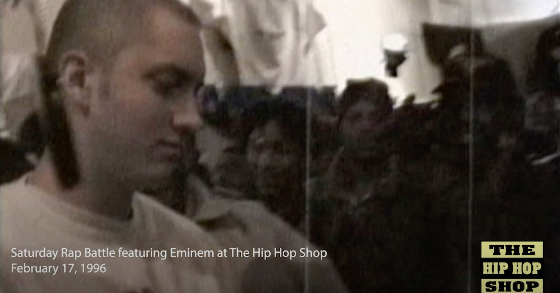 Load video: Saturday Rap Battle featuring Eminem at The Hip Hop Shop