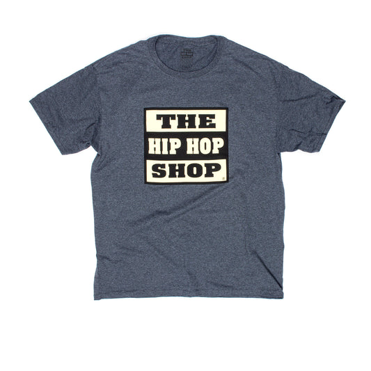 The Hip Hop Shop Logo Heather Black T-Shirt